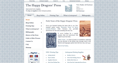 Desktop Screenshot of happydragonspress.co.uk